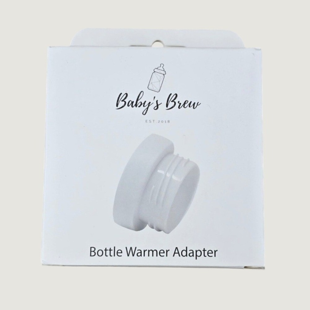 Baby's Brew Bottle Warmer Adapter NUK Simply‎ Natural White NEW in Box